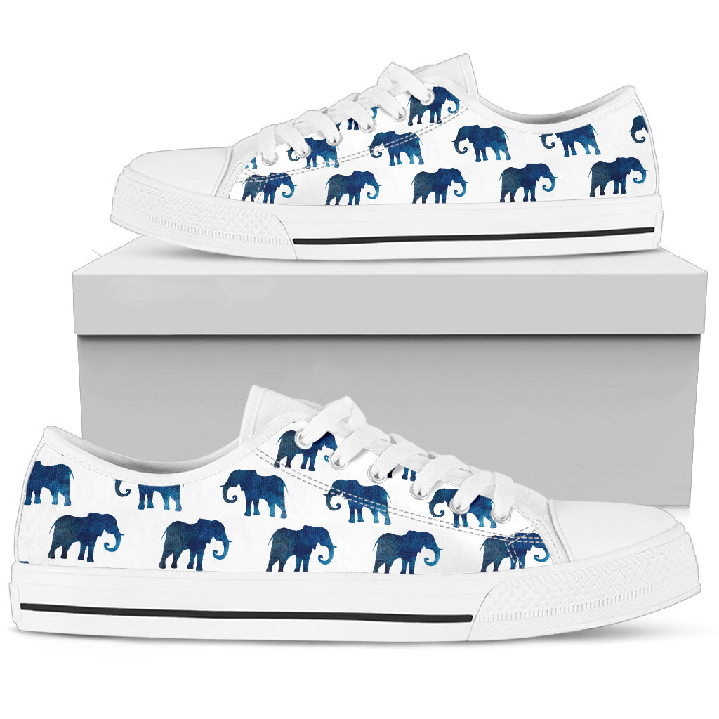 Watercolor Elephant Shoes