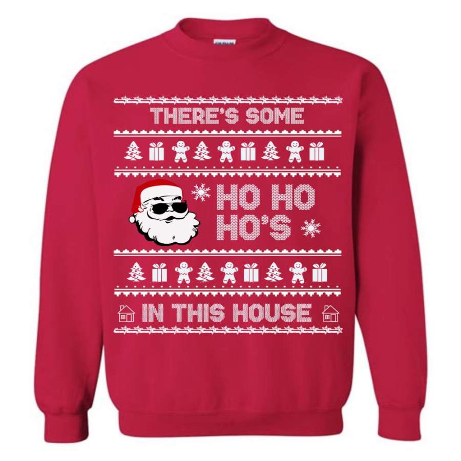 There’s Some Ho’s WAP Ugly Christmas Sweater Sweatshirt