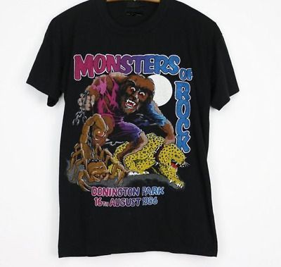 Vintage 1986 Ozzy Osbourne Motorhead Monsters Of Rock Shirt Ll056 Shirt