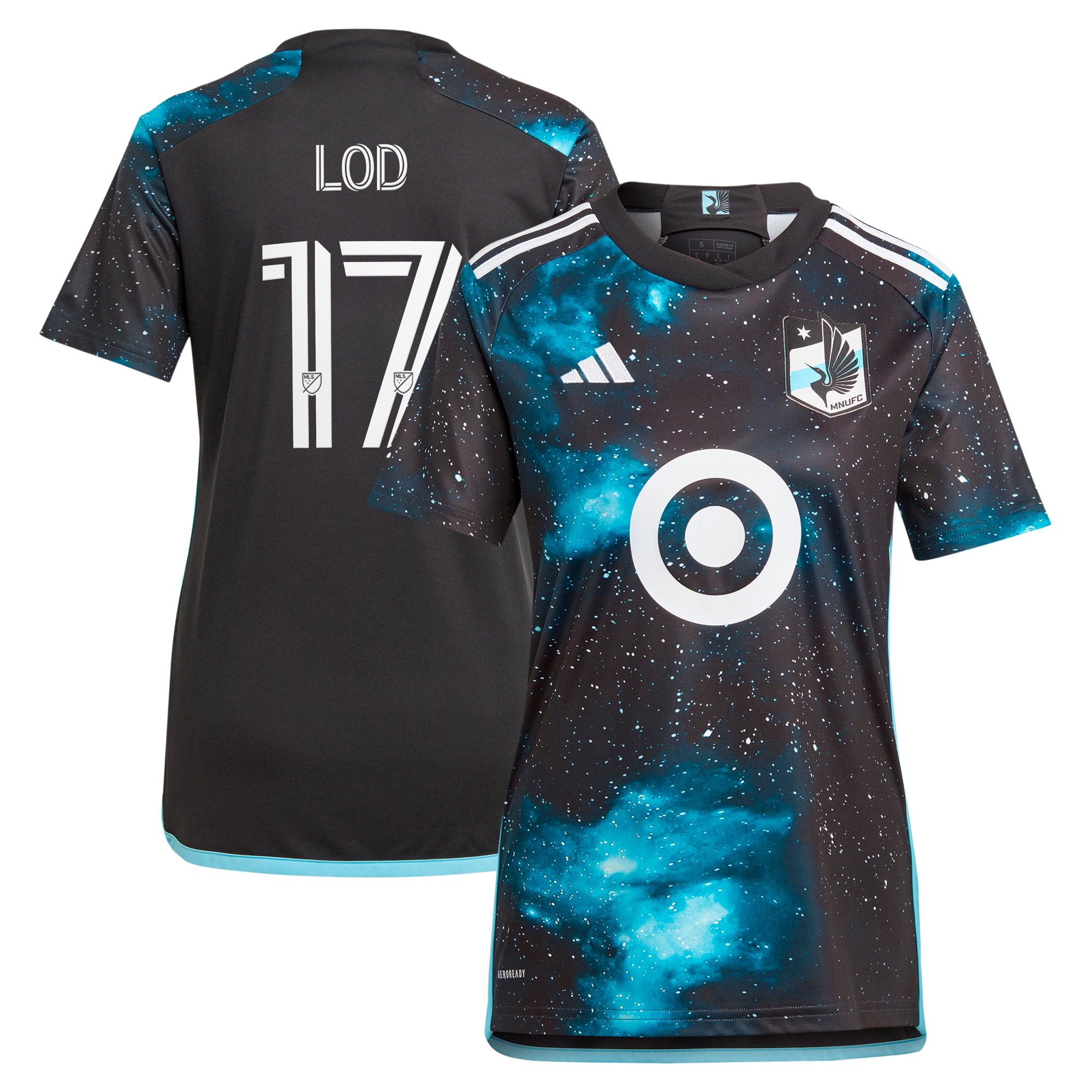 Robin Lod Minnesota United FC Women's 2024 Starry Night Replica Player Jersey – Black