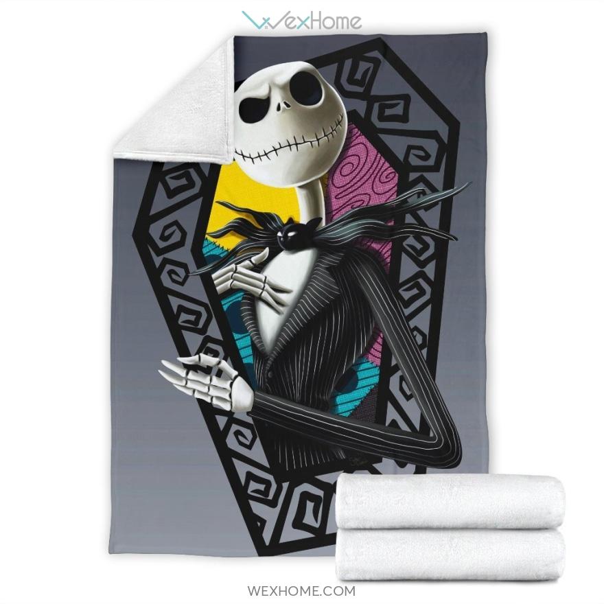 Proud Jack Skellington The Nightmare Before Christmas Premium Blanket