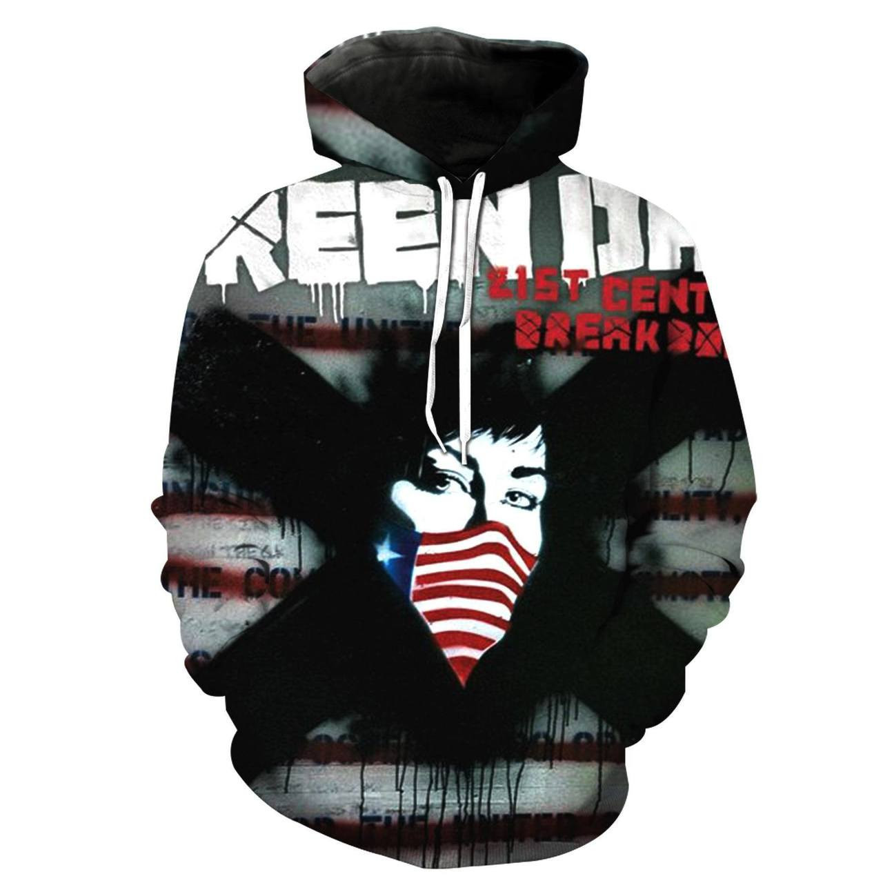 Green Day Band Hoodie & Zip Hoodie