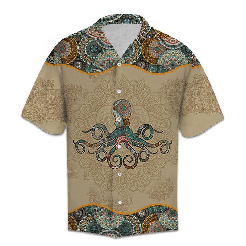 Octopus Mandala Hawaii Shirt For Hawaii Aloha Ha2815