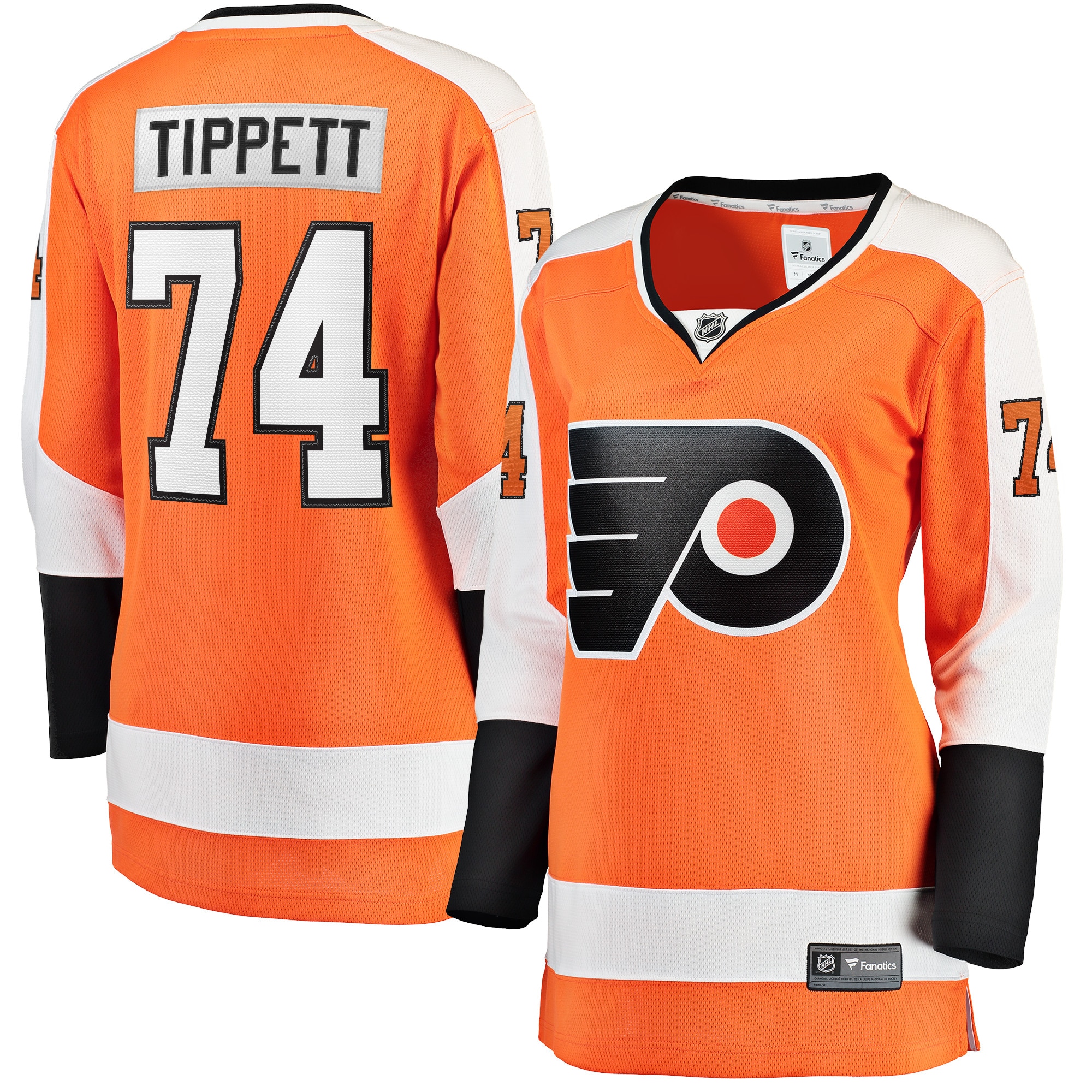 Owen Tippett Philadelphia Flyers Branded Women's Home Breakaway Player Jersey – Orange