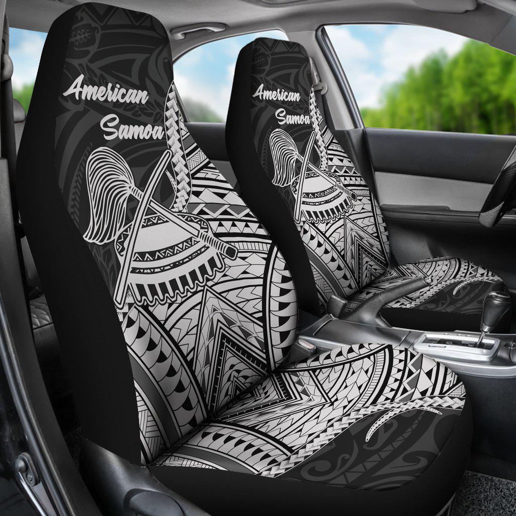 American Samoa T-Shirt – Futiga Polynesian Patterns Car Seat Cover