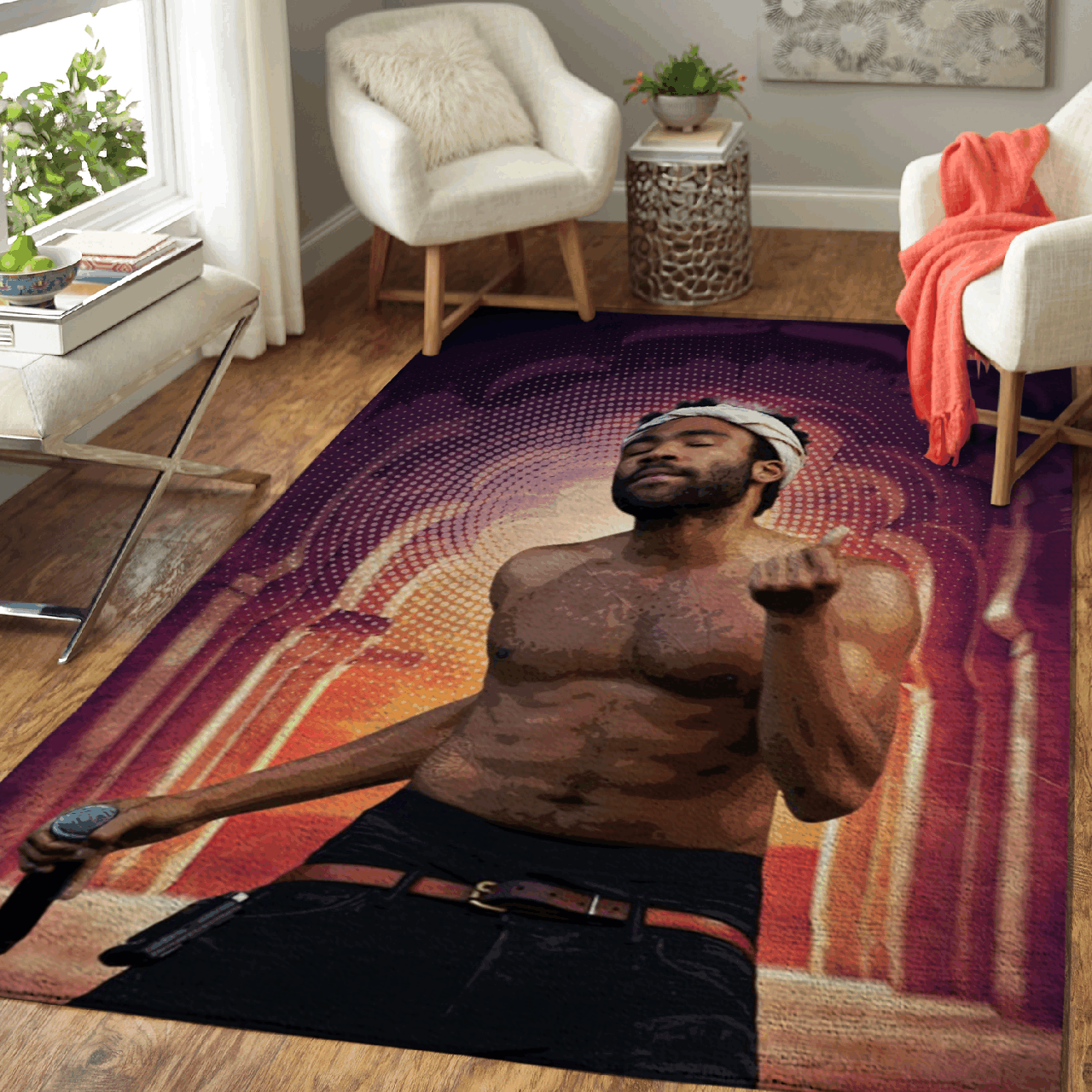 Childish Gambino – Rap Music Art For Fans Area Rug Carpet