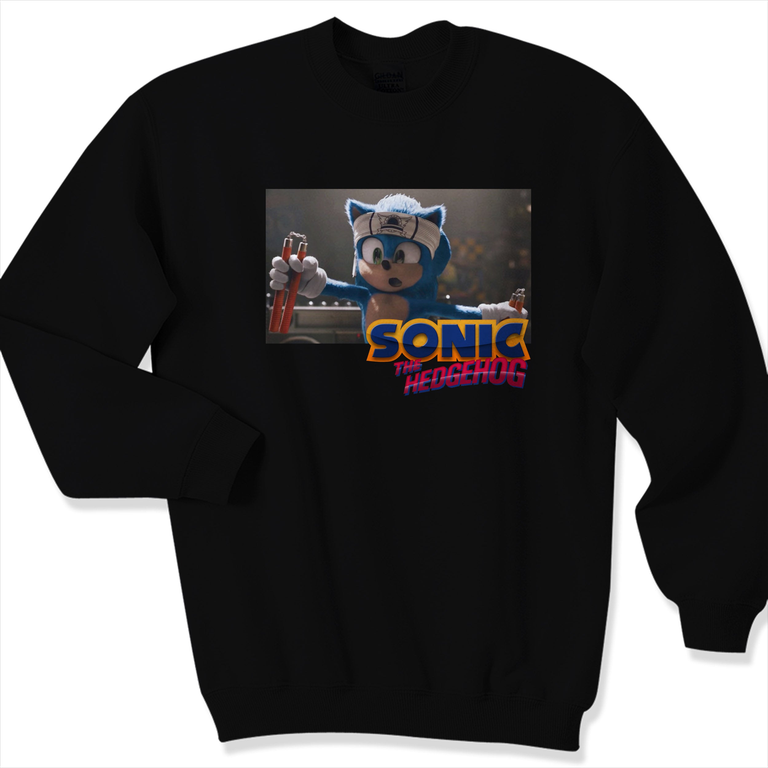 Sonic The Hedgehog Karate Sweater Sweatshirt