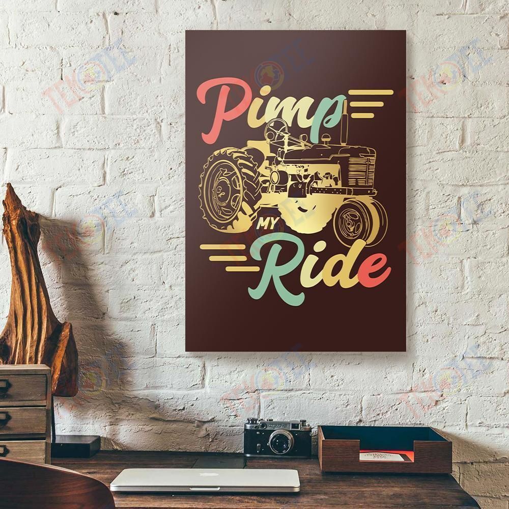 Canvas Prints Pimp My Ride Tractor Vertical Canvas Wall Art Appealing Wall Art Home Decoration