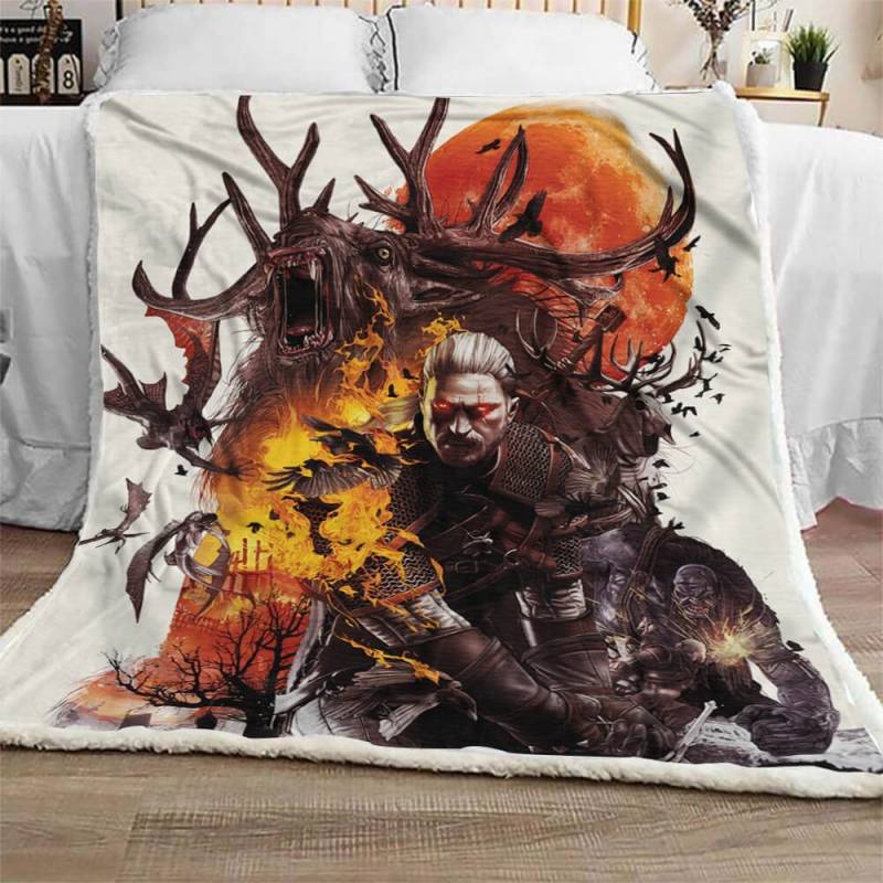 The Witcher Fleece Blanket V3