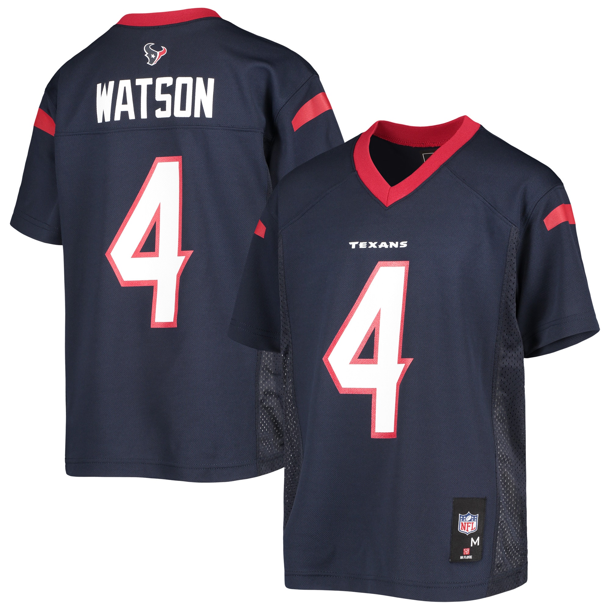 Youth Houston Texans Deshaun Watson Navy Player Jersey