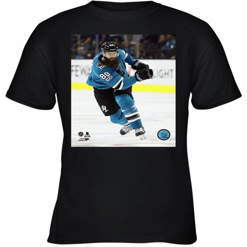 Brent Burns San Jose Sharks 2016 17 Action Youth T-Shirt