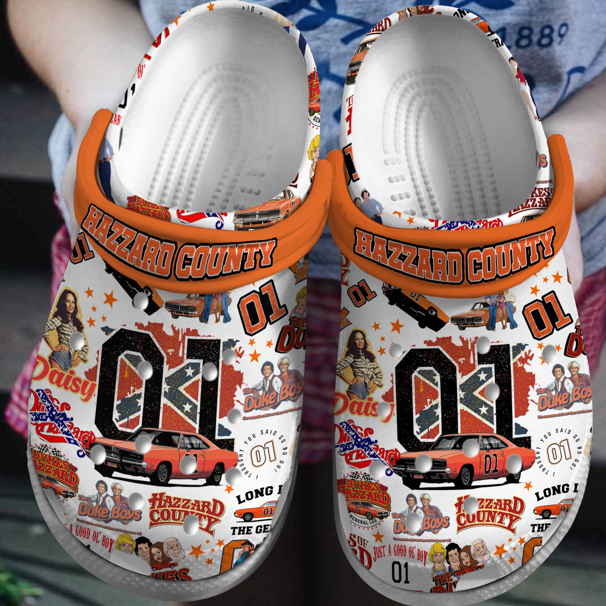 The Dukes Of Hazzard Tv Series Crocss Clogs For Men Women And Kid Tr1805743076