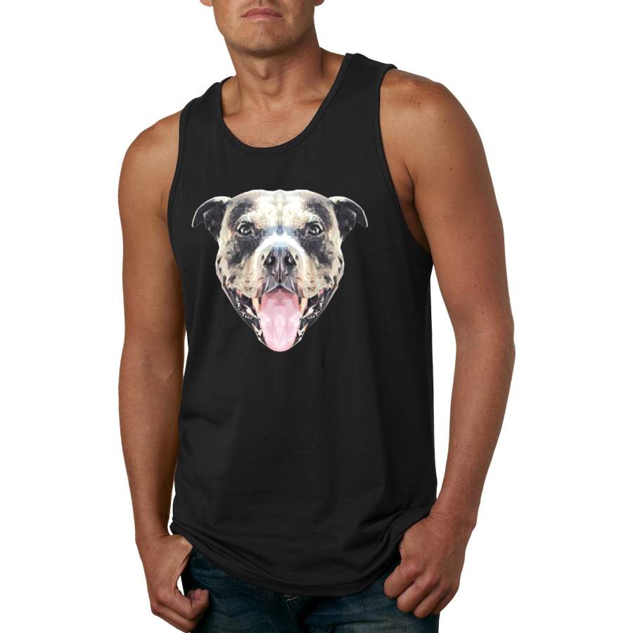 American Pit Bull Terrier Dog Animal Lover Graphic Tank Top