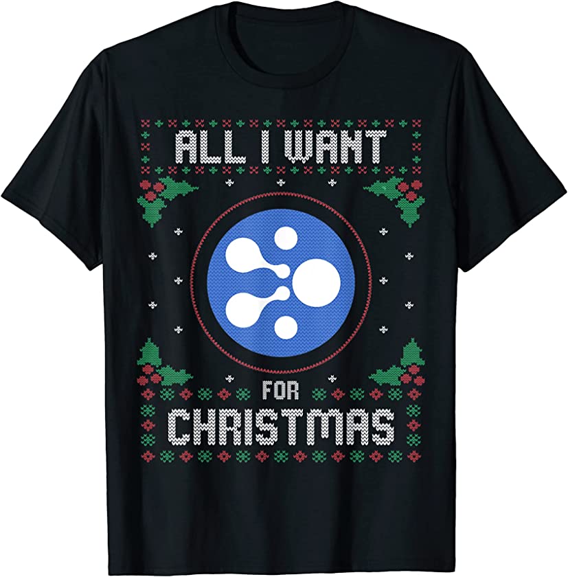 aelf Ugly Christmas Sweater, All I Want For Xmas T-Shirt