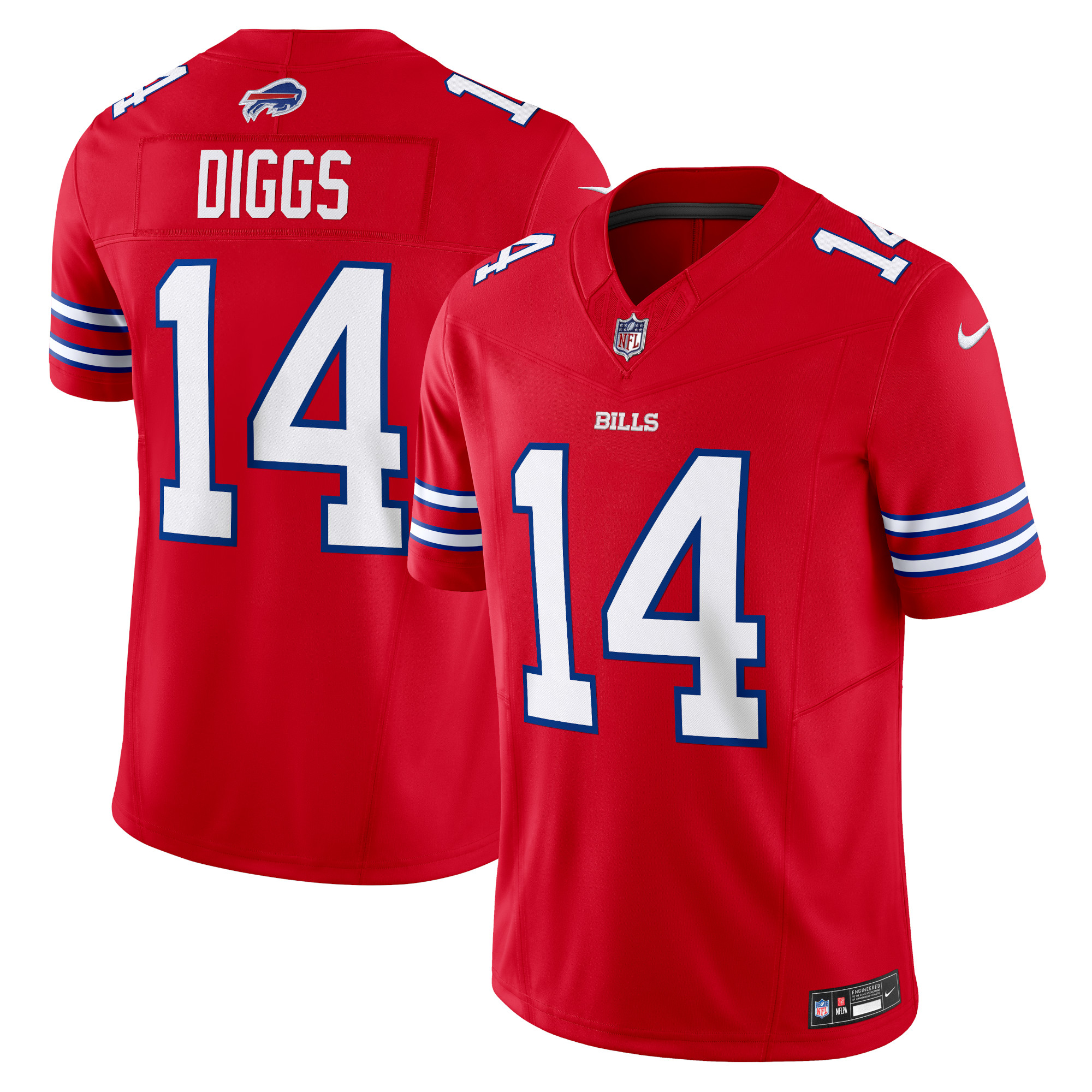 Stefon Diggs Buffalo Bills Vapor F.U.S.E. Limited Jersey – Red