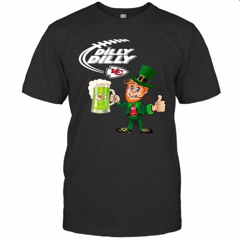 Kansas City Chiefs Dilly Dilly Saint Patrick Day T-Shirt