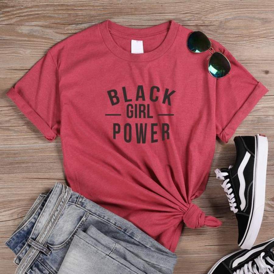 Black Girl Power Women’s T Shirt
