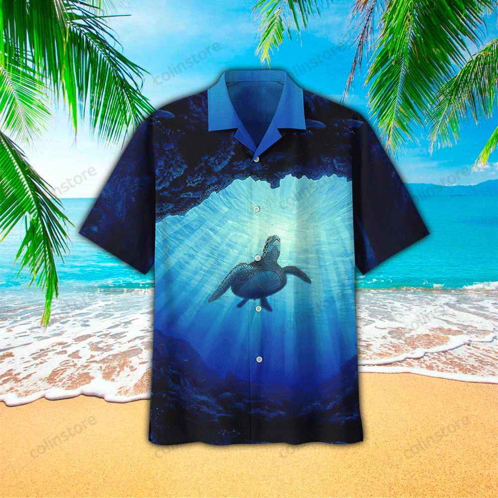 Sea Turtle Hawaii Shirt Aloha Ha88