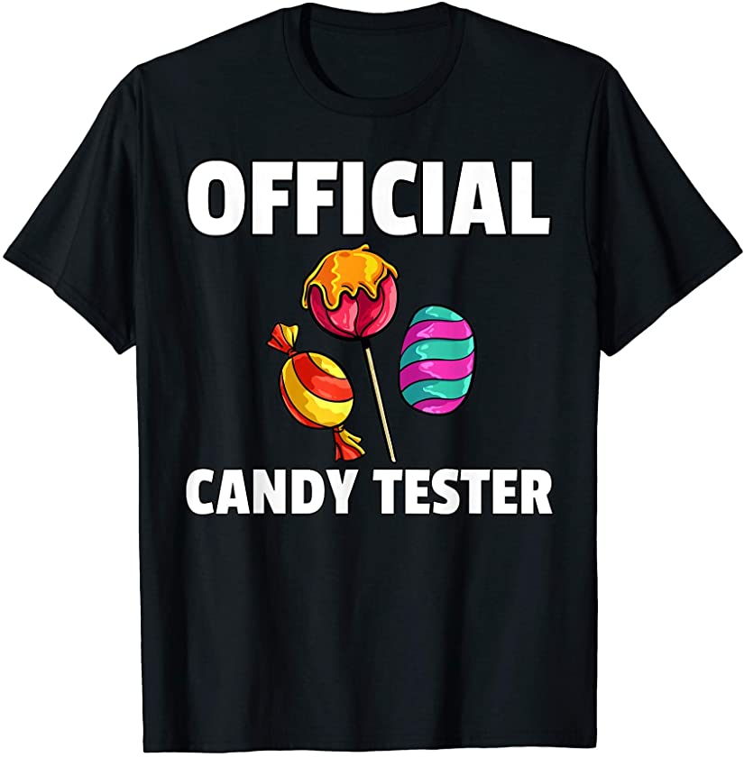 Candy Tester Lollipop Sweets Halloween Kids T-Shirt