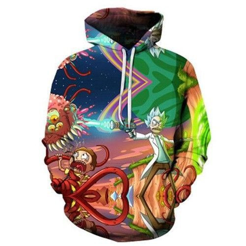 New Camiseta De Rick And Morty Zip Hoodie & Zip Hoodie