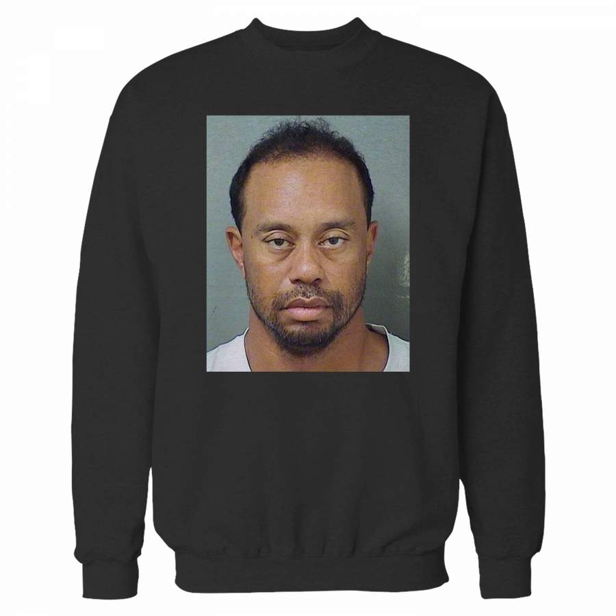 Tiger Woods Dui Fan Mugshot Sweatshirt