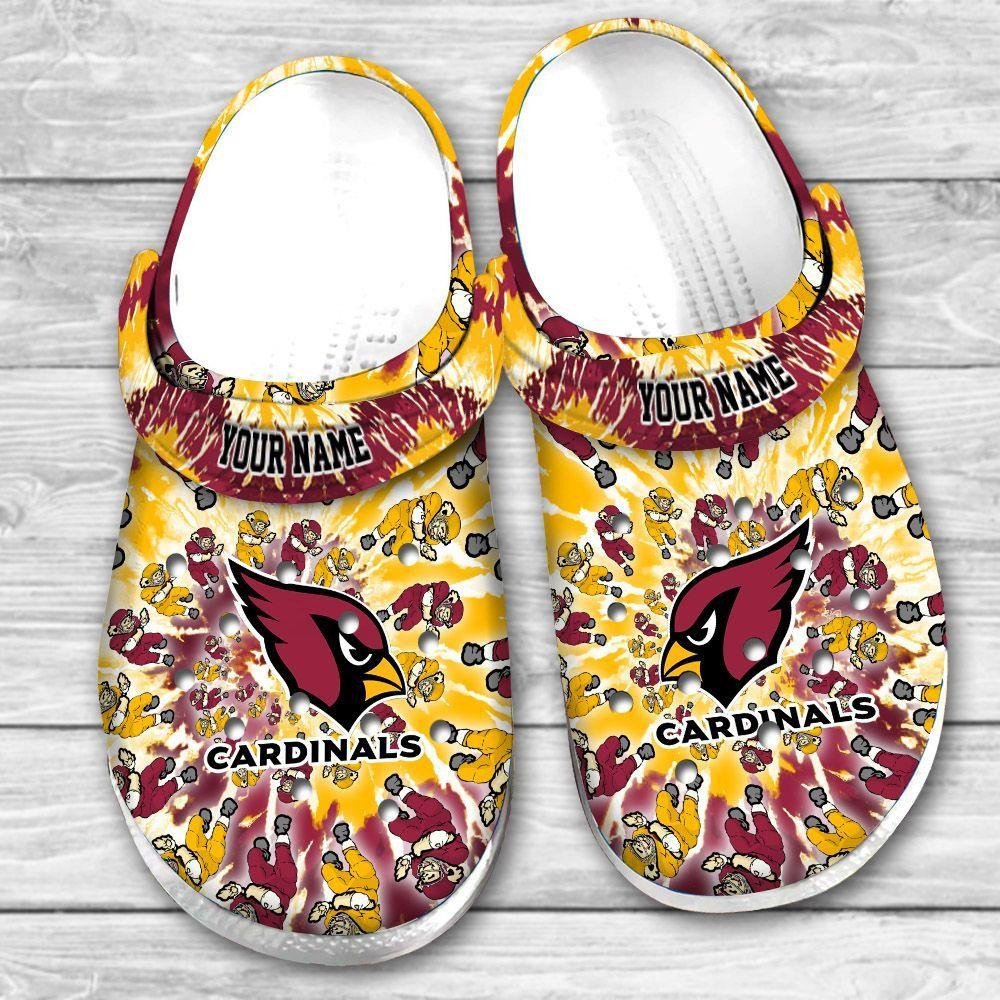 Arizona Cardinals Grateful Dead Custom Personalized Crocs Classic Clogs Shoes