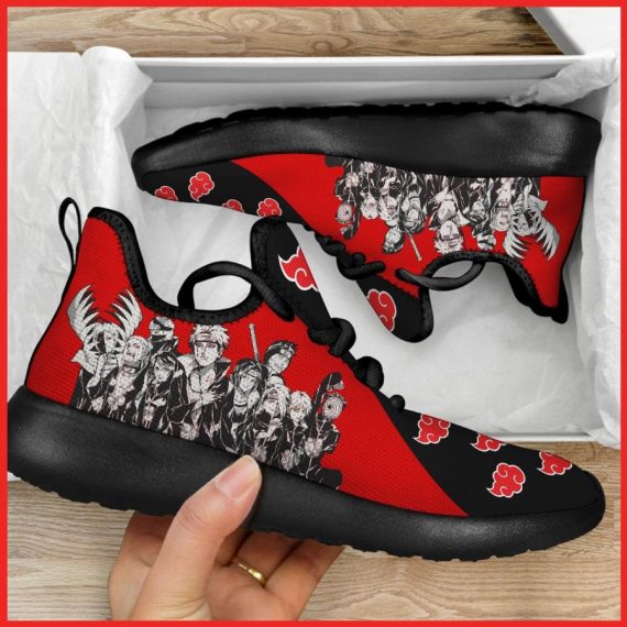 Akatsuki Clan Naruto Manga Naruto Anime Red Yeezy Shoes Hg