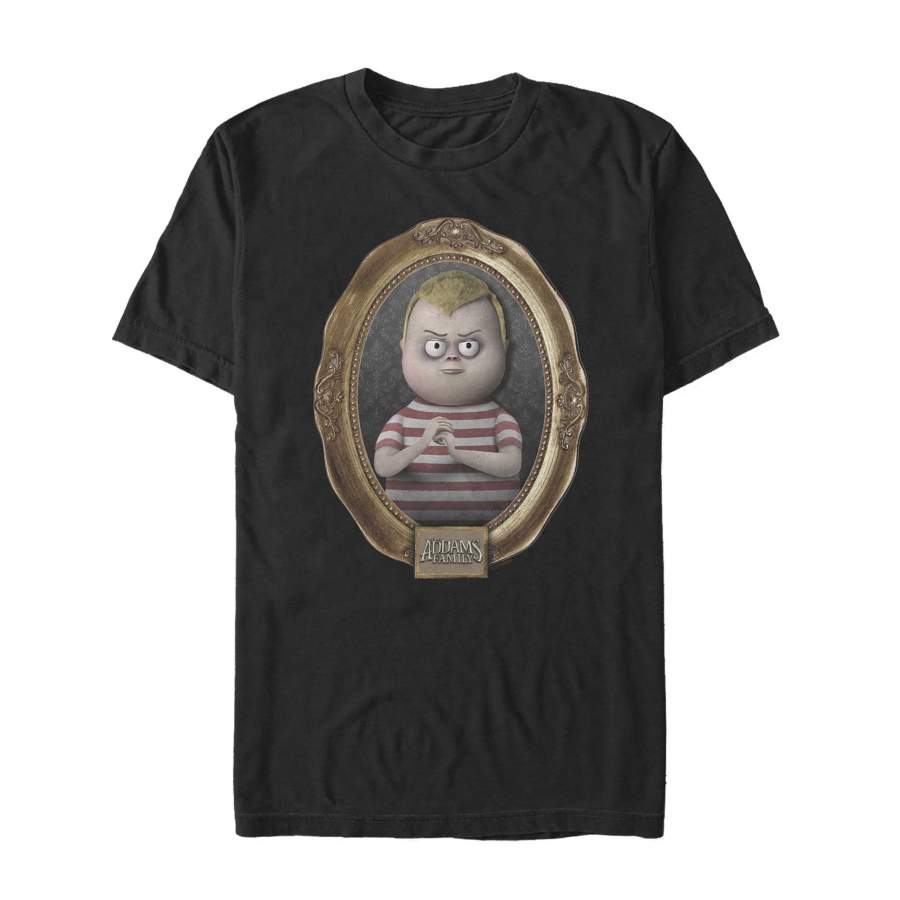 Addams Family Men’s Pugsley Classic Frame  T Shirt