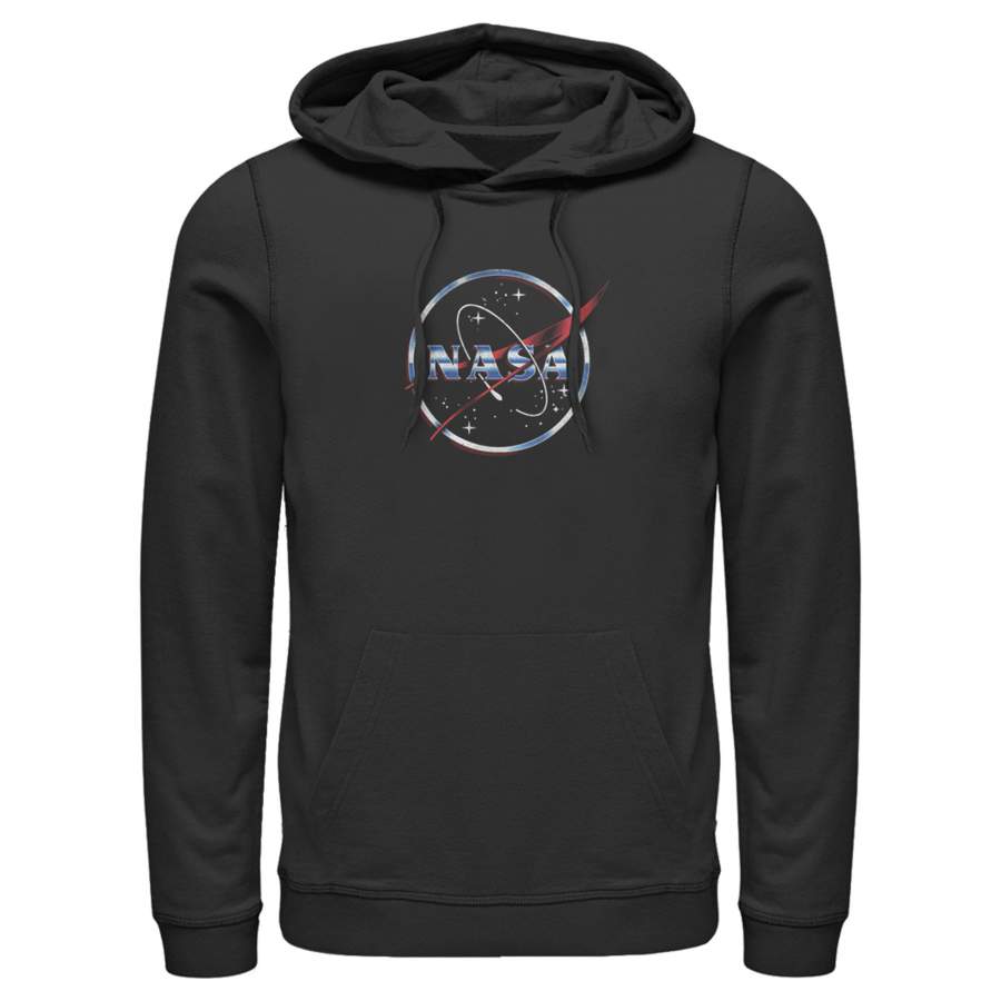 NASA Men’s Space Logo  Lightweight Hoodie