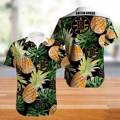 Boston Bruins Hawaiian Shirt