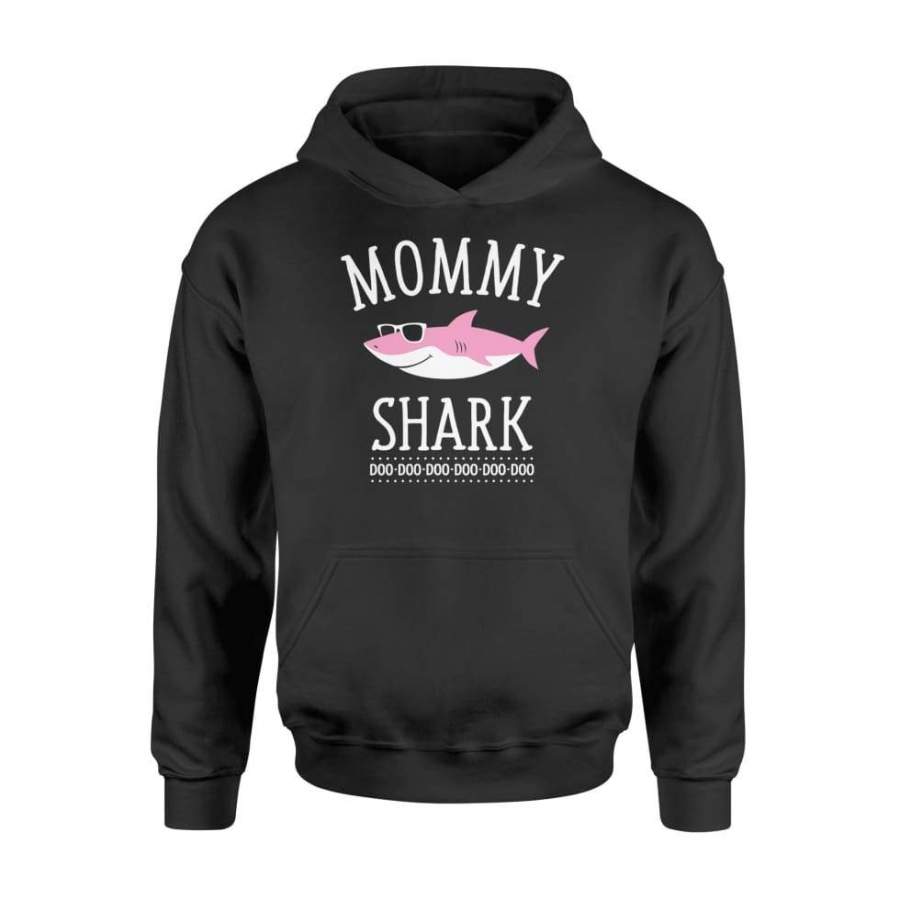 Womens Mommy Shark Funny Mom Tank Top – Standard Hoodie