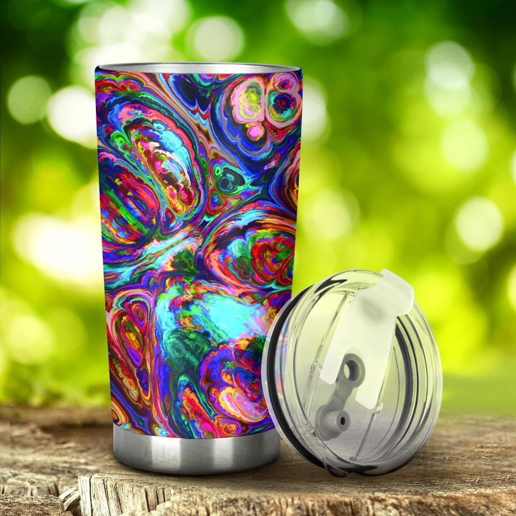 Abstract Oil Paintings P1 – Travel Tumbler