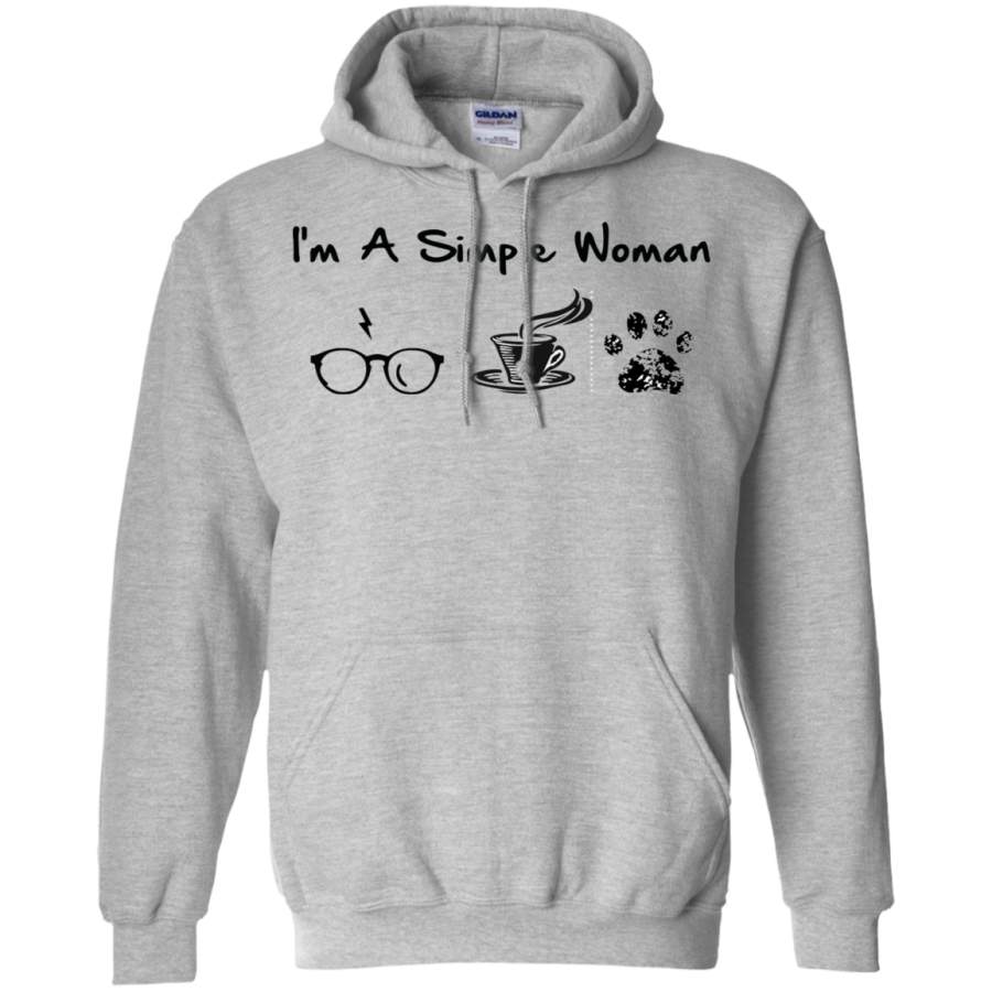 A Simple Woman White Pullover Hoodie