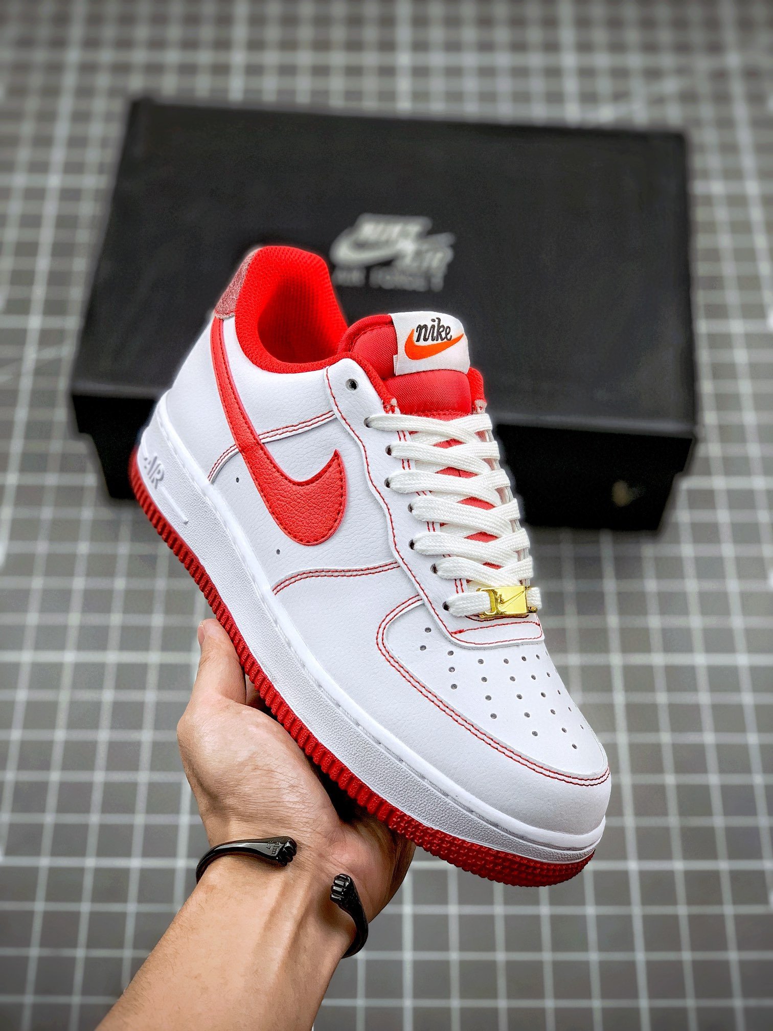 Nike Air Force 1 First Use White Red DA8478-101 5340754