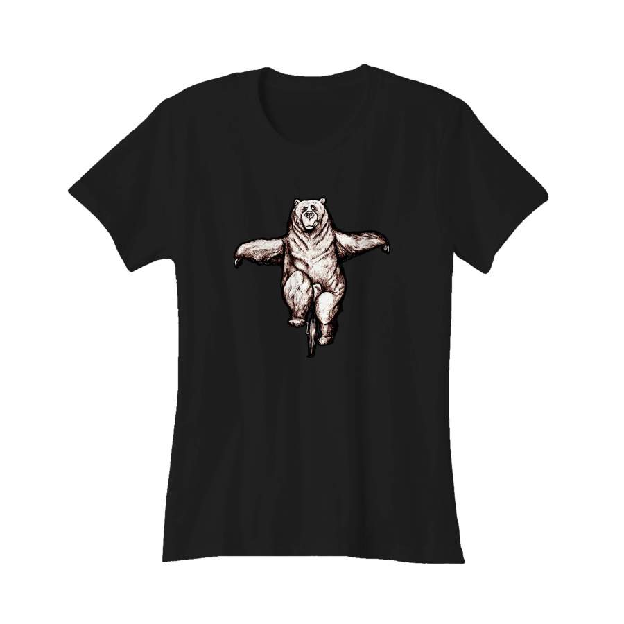 Polar Bear Illustration Animal Art Birthday Gift Women’s T-Shirt