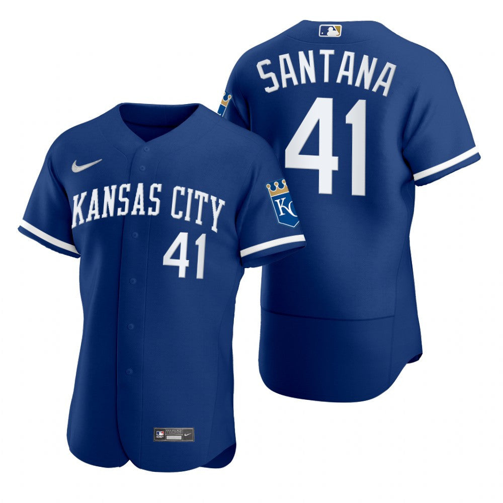 Carlos Santana 2022 Kansas City Royals Royal Blue Baseball Player Jersey