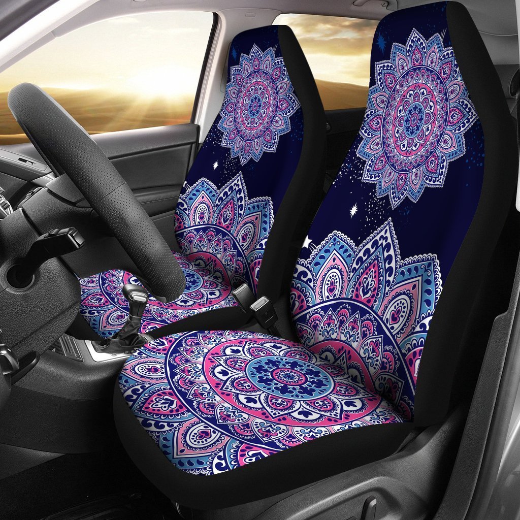 Mandala Flower Art Car Seat Covers