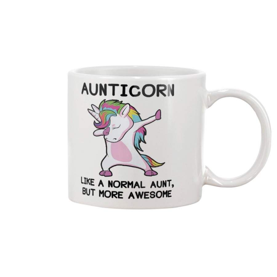 Aunticorn Like A Normal Aunt But More Awesome mug new