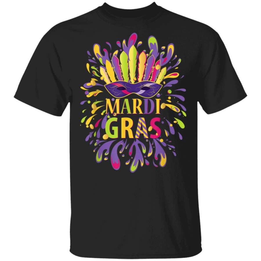 Mardi Gras Shirt For Women Men Kids Fat Tuesday Party Tee T-Shirt