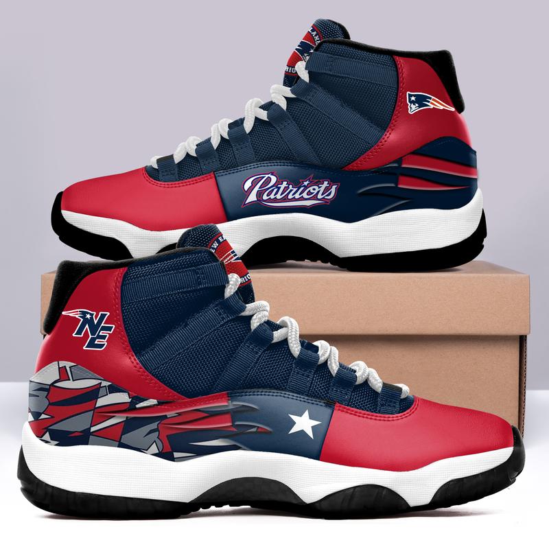 New England Patriots Aj Sneaker- Gift For New England Patriots Fans- Hot Sale 2021 (Eu Size) – T001118