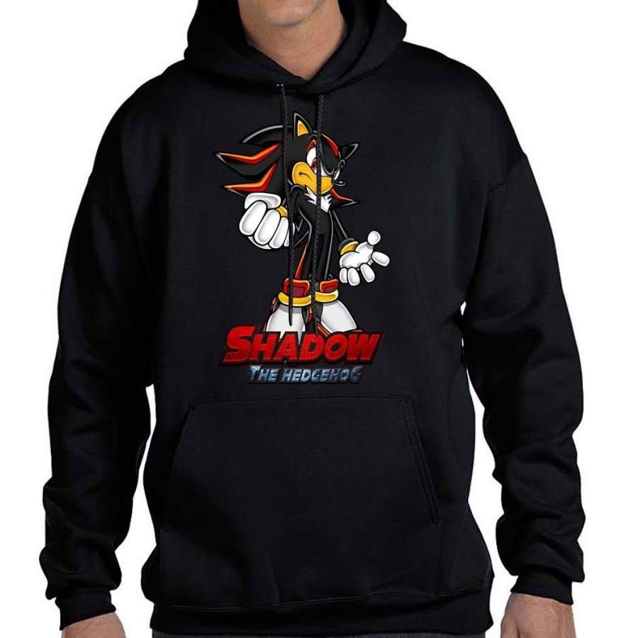 Sonic Shadow The Hedgehog Funny Hoodie Men Comfortable Pullover Hoodie T-Shirt