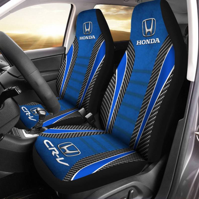 Honda CR-V LPH Car Seat Cover (Set of 2) Ver 1 (Blue)