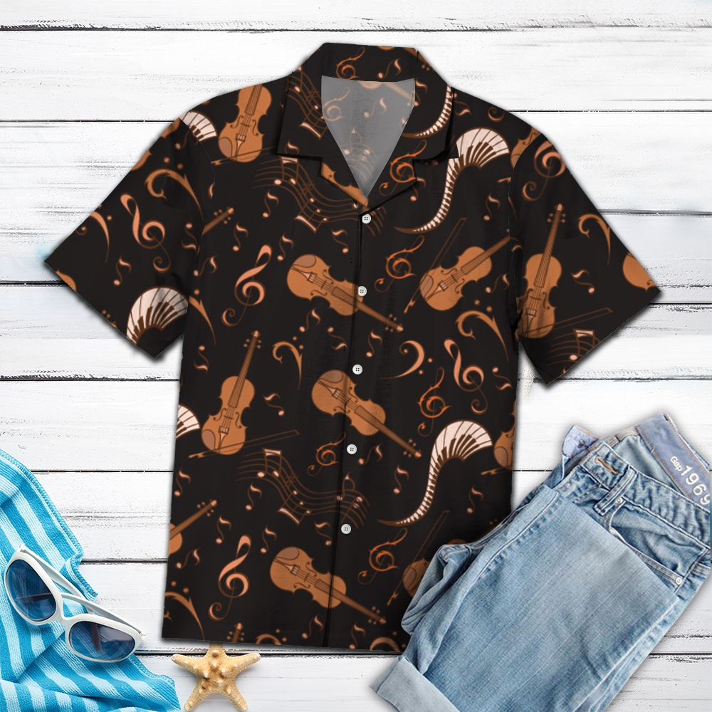 Violin Hawaii Shirt Ha52173