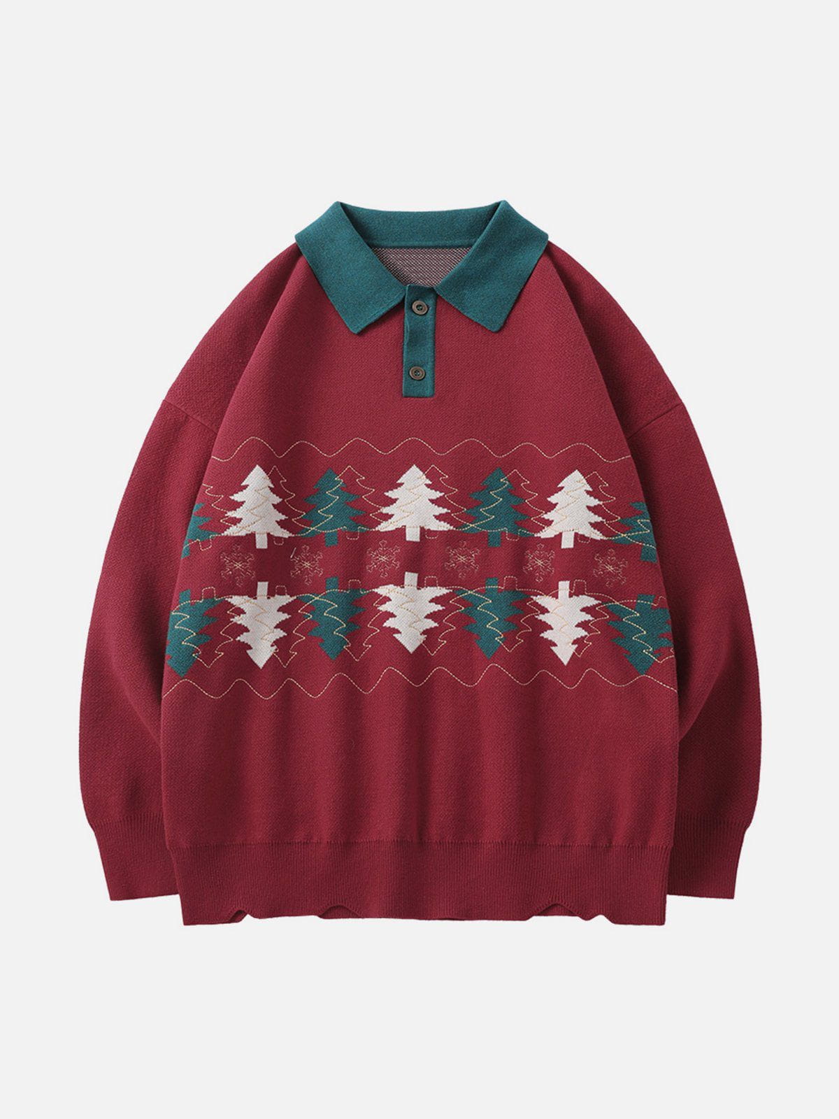 Talishko™ – Christmas Tree Polo Sweater