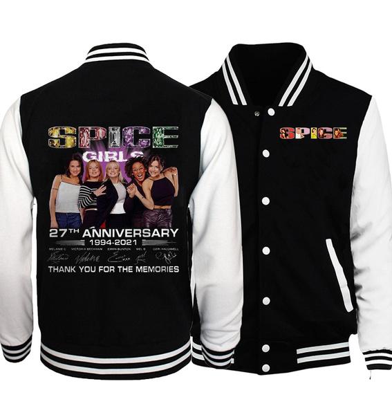 Spice Girls 27th Anniversary 1994 2021 Baseball Jacket Sweatshirt T-Shirt