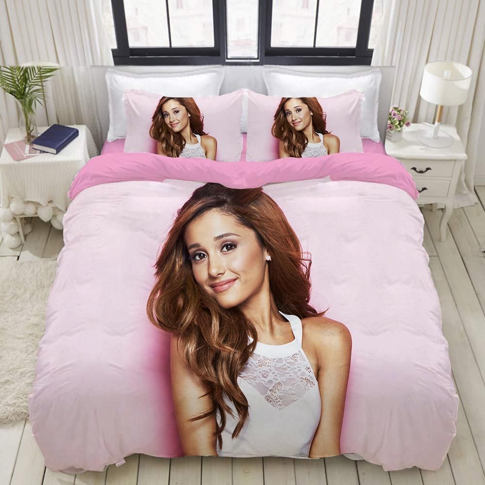 Ariana Grande Portrait Pink Bedding Set Duvet Cover X Amp Pillow Cases