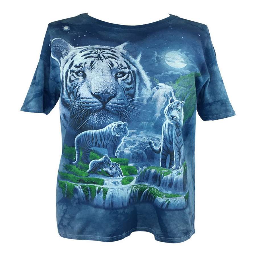 Vintage White Tiger Tee T0274