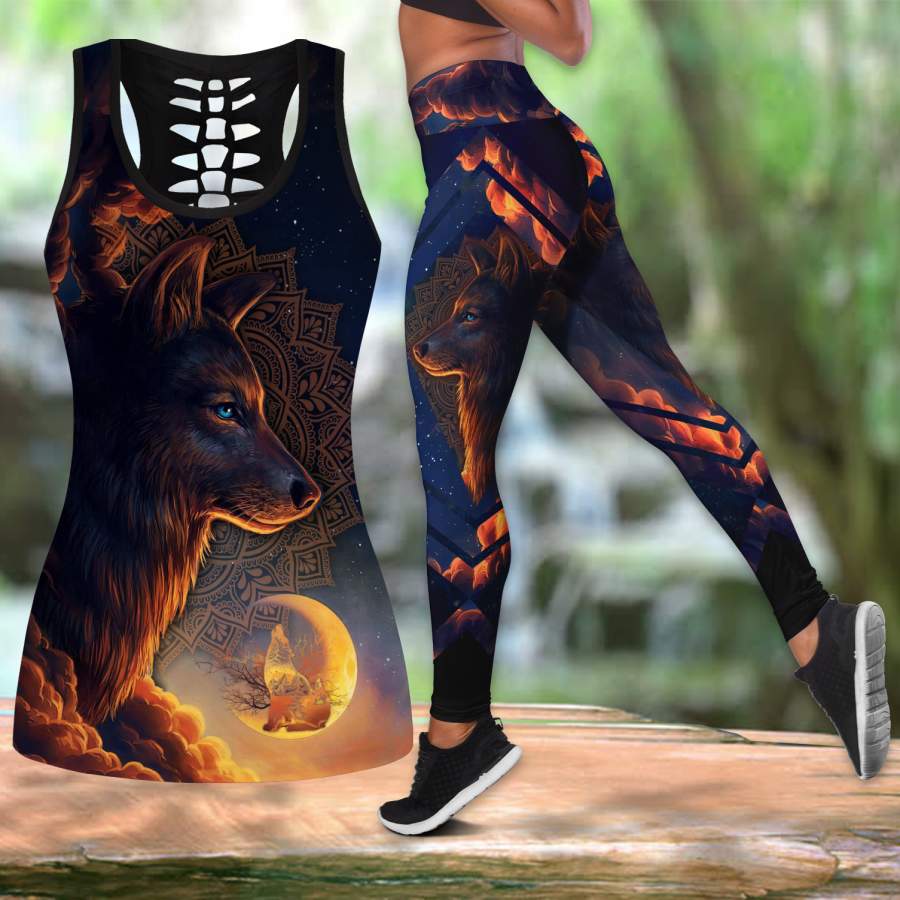 Wolf legging + hollow tank combo HAC280801