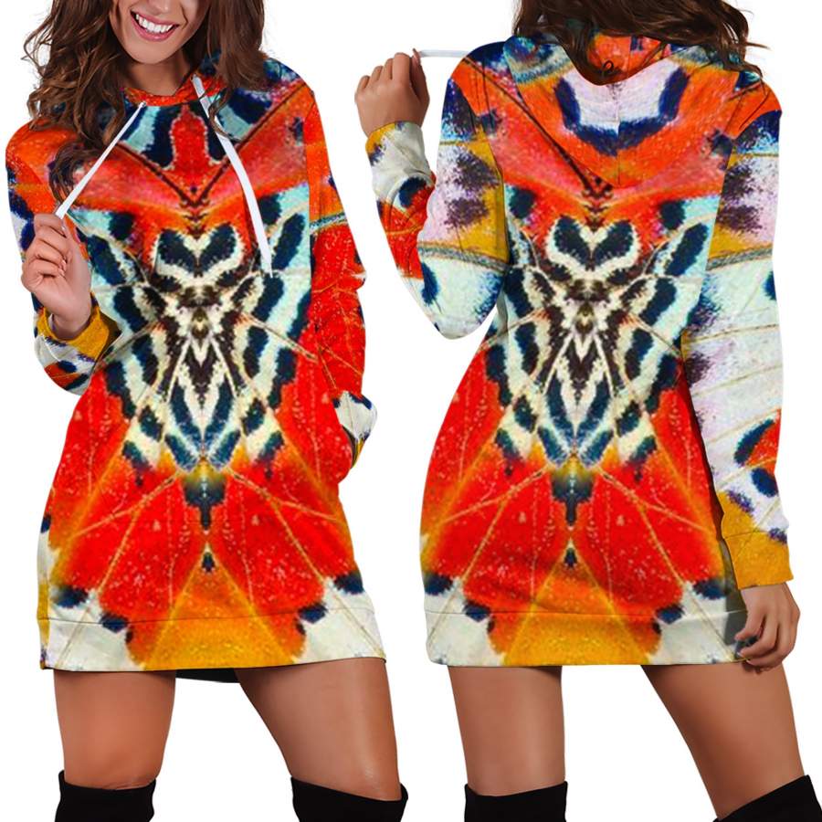 3D All Over Butterfly Hoodie Dress Leggings Blanket