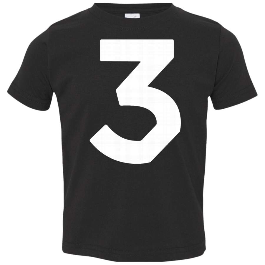 AGR Chance The Rapper 3 Toddler Jersey T-Shirt